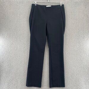 Chicos Pants Womens 00 US 2 Short Black Stretch Pocket Casual Career Office Work